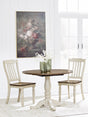Furniture City Houma - Ashley Furniture - Wirloni Dining Table and 2 Chairs - Dining Table and 2 Chairs - PCD616D2