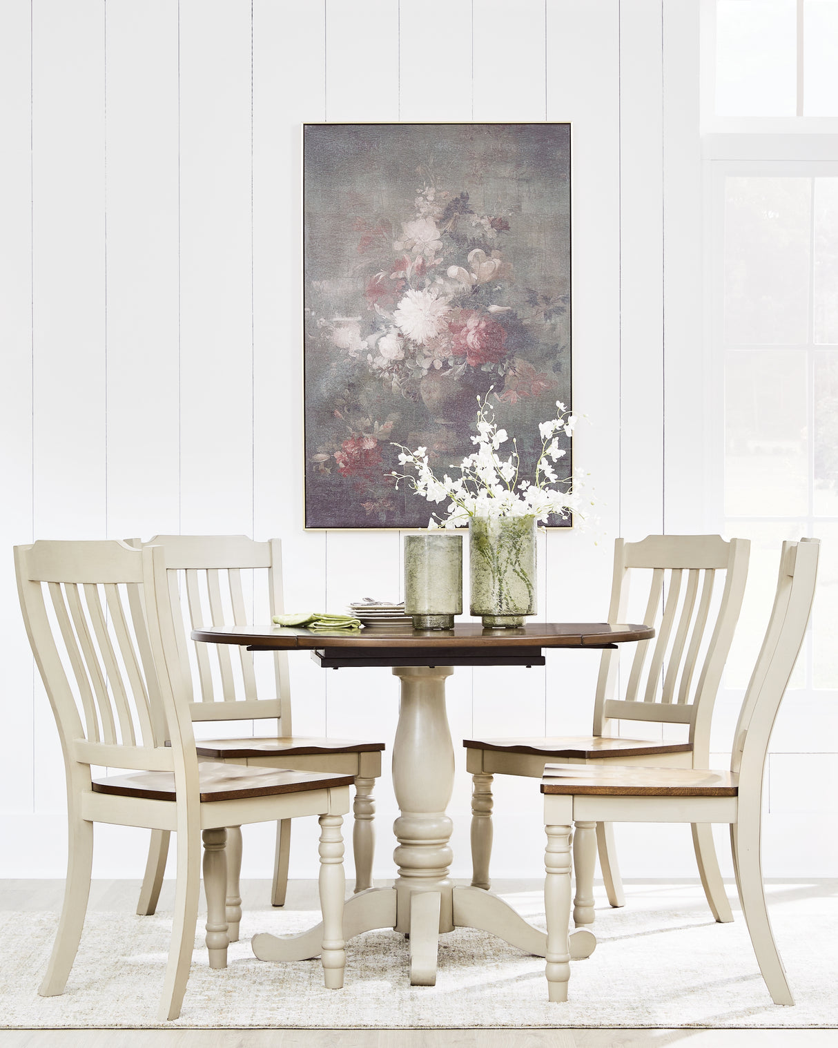 Wirloni Dining Table and 4 Chairs