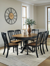 Clorazi Extension Dining Table and 6 Chairs