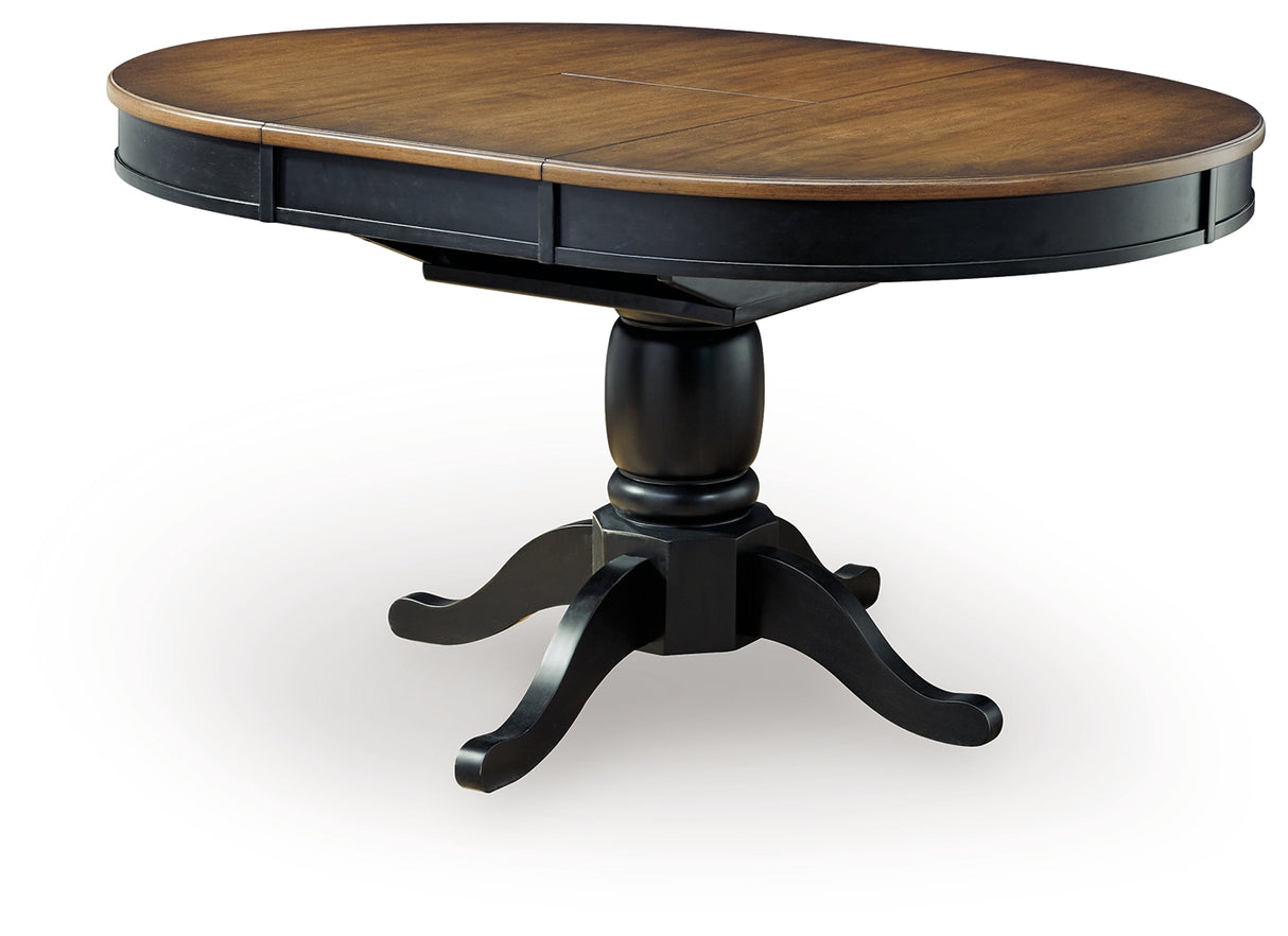 Clorazi Dining Butterfly Extension Table