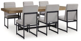 Tomtyn Extension Dining Table and 6 Chairs
