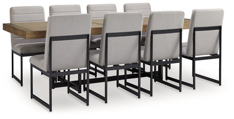 Tomtyn Extension Dining Table and 8 Chairs