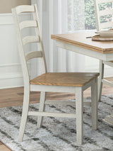 Purlaney Extension Dining Table, 4 Chairs and Bench