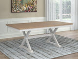 Purlaney Extension Dining Table, 4 Chairs and Bench