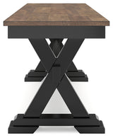 Wildenauer Dining Table, 4 Chairs and Bench