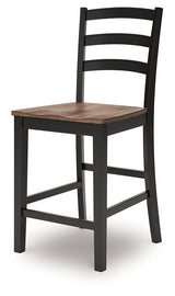 Wildenauer Counter Height Dining Table and 6 Barstools