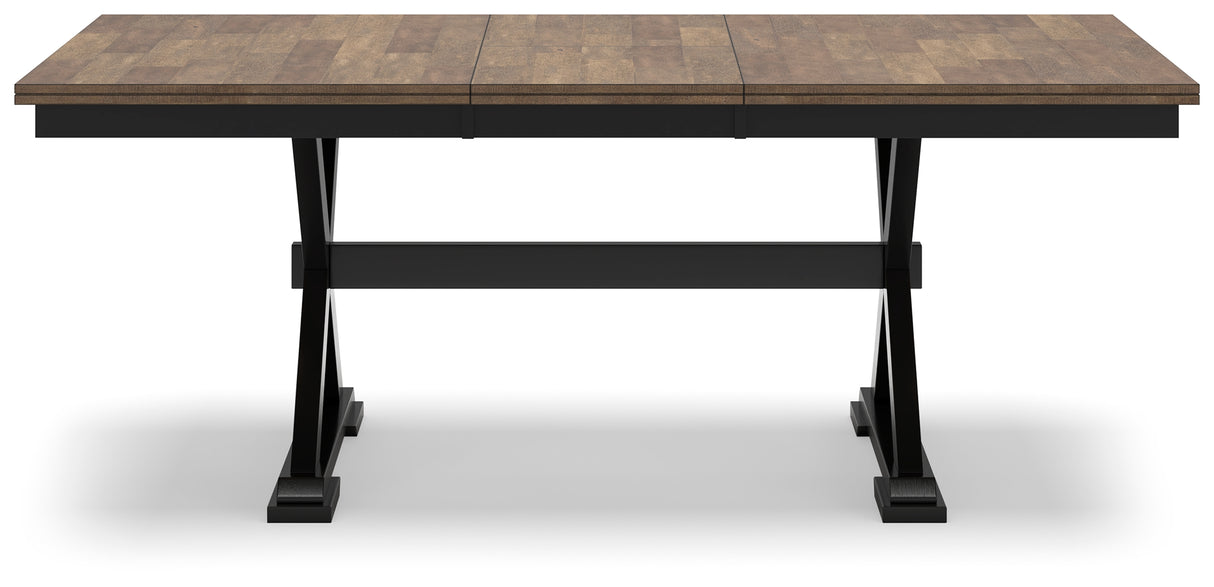 Wildenauer Dining Table, 2 Chairs and 2 Benches