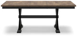 Wildenauer Dining Table, 2 Chairs and 2 Benches