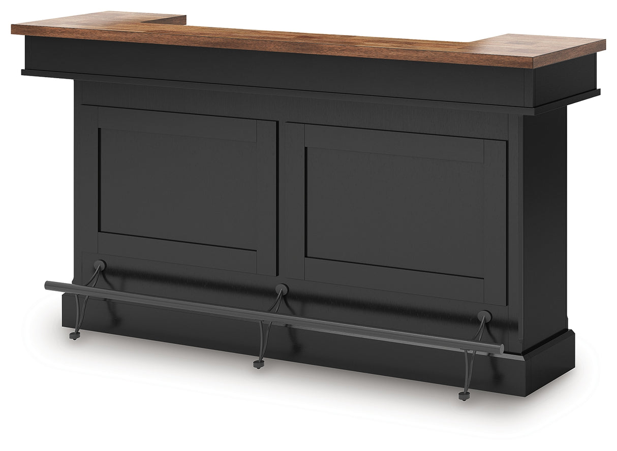 Wildenauer Bar Table and 4 Barstools