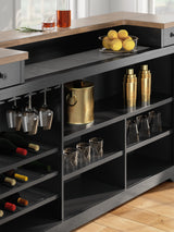 Wildenauer Bar Table and 4 Barstools