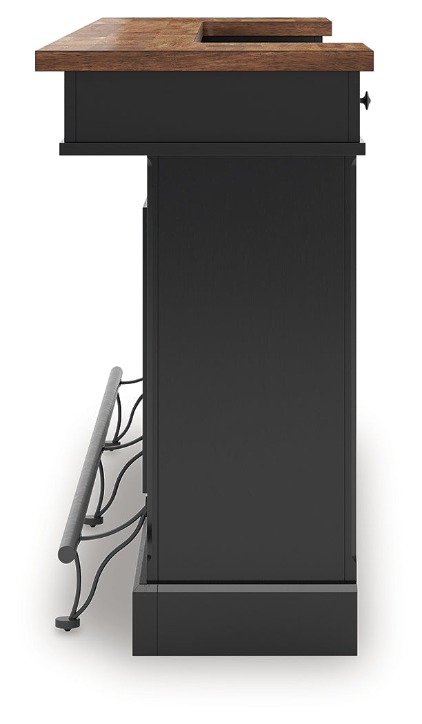 Wildenauer Bar Table and 4 Barstools