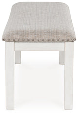 Robbinsdale Dining Table, 4 Chairs and Bench