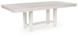 Robbinsdale Dining Table, 4 Chairs and Bench