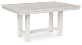 Robbinsdale Dining Table, 4 Chairs and Bench