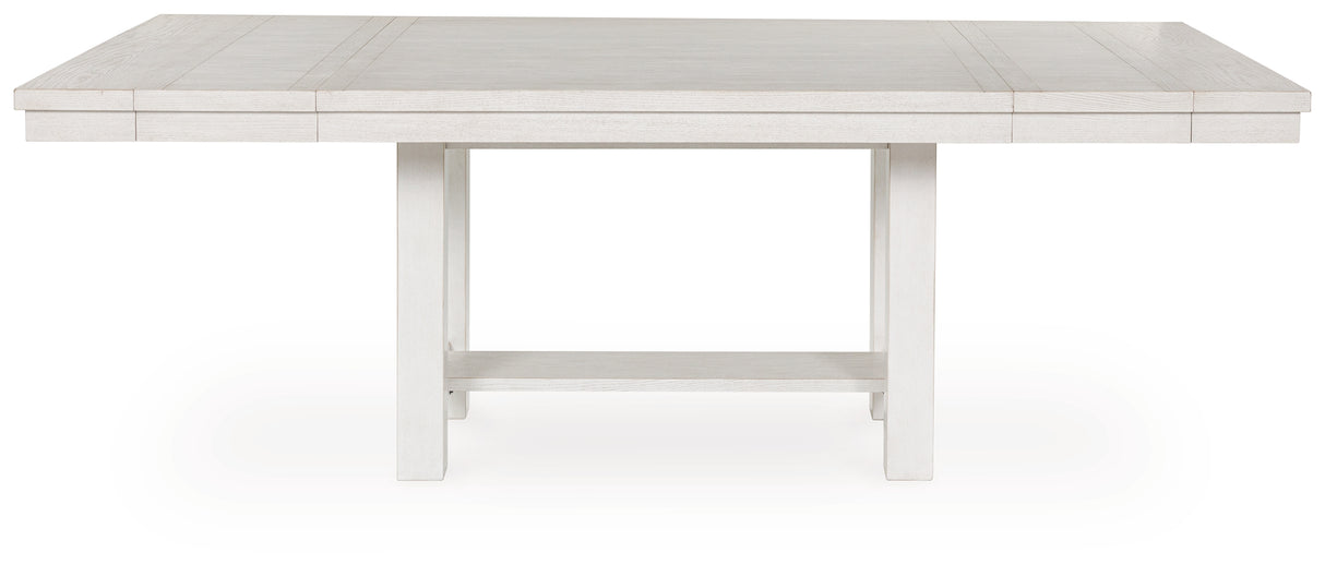 Robbinsdale Dining Table, 4 Chairs and Bench