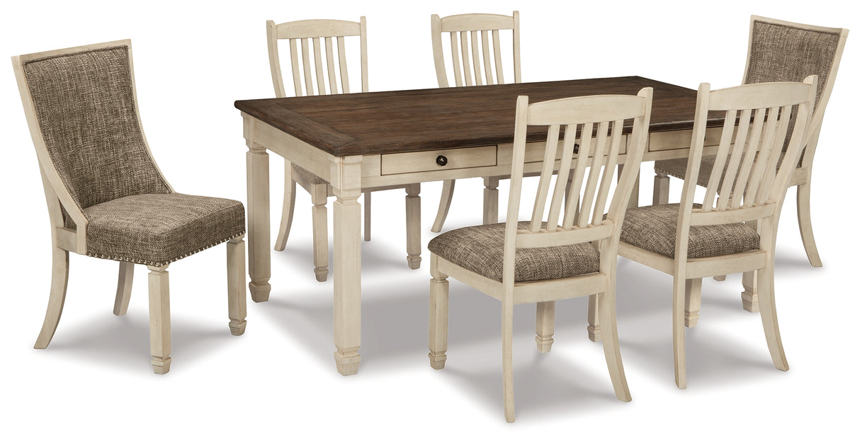 Furniture City Houma - Ashley Furniture - Bolanburg Dining Table with 6 Chairs - Dining Table with 6 Chairs - D647D3