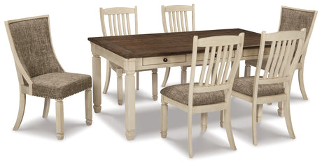 Furniture City Houma - Ashley Furniture - Bolanburg Dining Table with 6 Chairs - Dining Table with 6 Chairs - D647D3