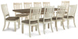 Furniture City Houma - Ashley Furniture - Bolanburg Extension Dining Table and 10 Chairs - Extension Dining Table and 10 Chairs - D647D39