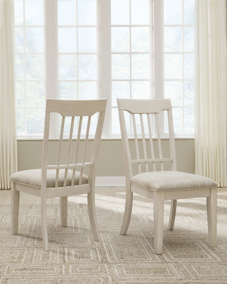 Furniture City Houma - Ashley Furniture - Shaybrock Dining Chair (Set of 2) - Dining Chair (Set of 2) / Multi - D683-02X2
