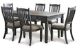 Furniture City Houma - Ashley Furniture - Tyler Creek Dining Table and 6 Chairs - Dining Table and 6 Chairs - D736D4