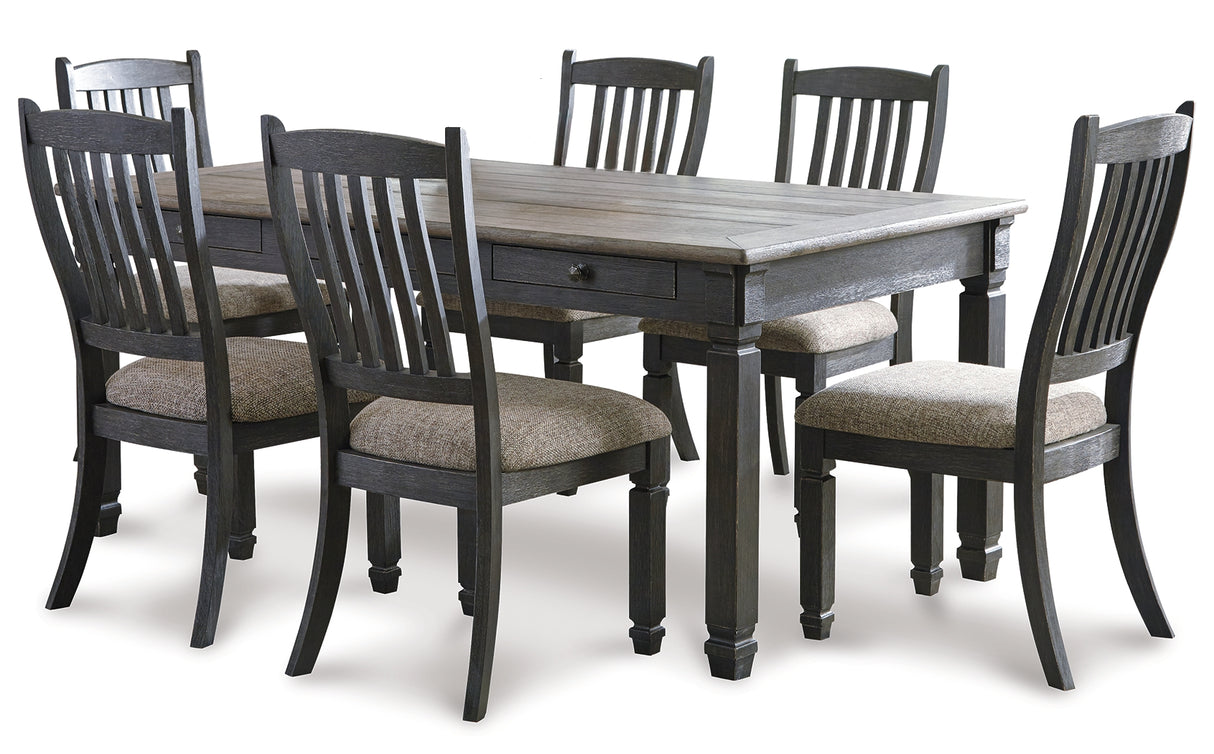 Furniture City Houma - Ashley Furniture - Tyler Creek Dining Table and 6 Chairs - Dining Table and 6 Chairs - D736D4