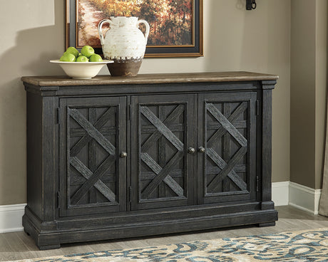 Furniture City Houma - Ashley Furniture - Tyler Creek Dining Server - Dining Room Server / Black/Gray - D736-60