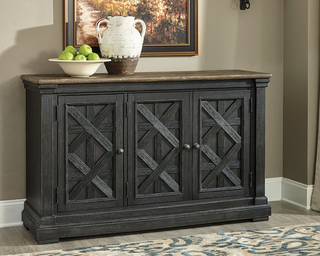 Furniture City Houma - Ashley Furniture - Tyler Creek Dining Server - Dining Room Server / Black/Gray - D736-60