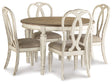 Furniture City Houma - Ashley Furniture - Realyn Dining Table and 4 Chairs - Dining Table and 4 Chairs - D743D2