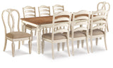 Furniture City Houma - Ashley Furniture - Realyn Dining Table with 8 Chairs - Dining Table with 8 Chairs - D743D9