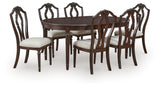 Lavinton Extension Dining Table and 6 Chairs