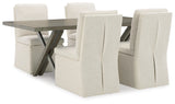 Krystanza Dining Table and 4 Chairs