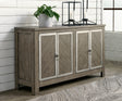 Furniture City Houma - Ashley Furniture - Krystanza Dining Server - Dining Room Server / Weathered Gray - D766-60