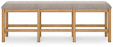 Havonplane Counter Height Dining Table, 6 Barstools and Bench