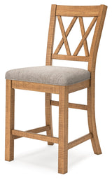 Havonplane Counter Height Dining Table and 10 Barstools