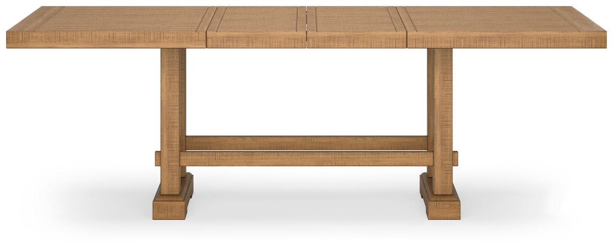 Havonplane Counter Height Extension Dining Table and 6 Barstools