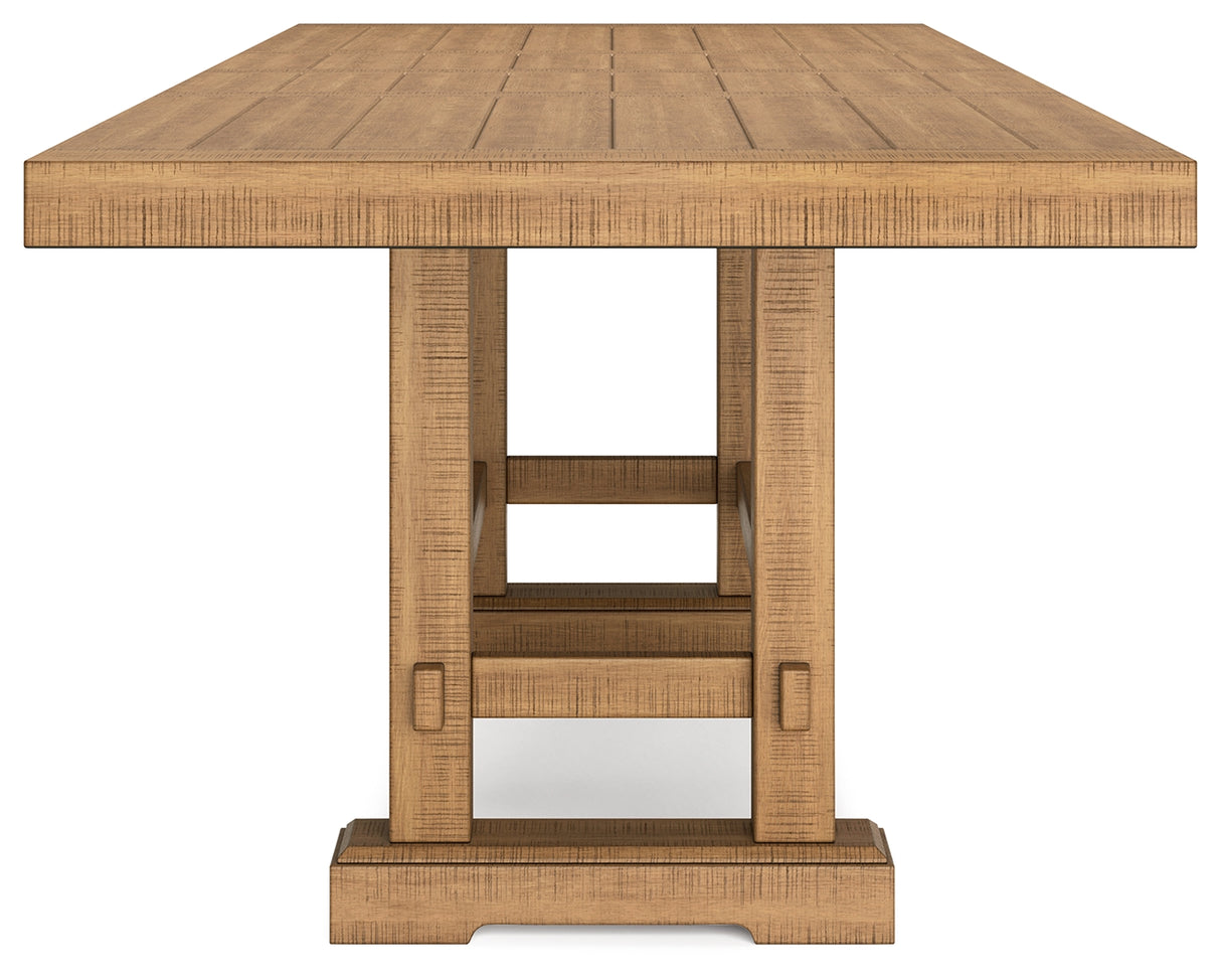Havonplane Counter Height Extension Dining Table and 4 Barstools