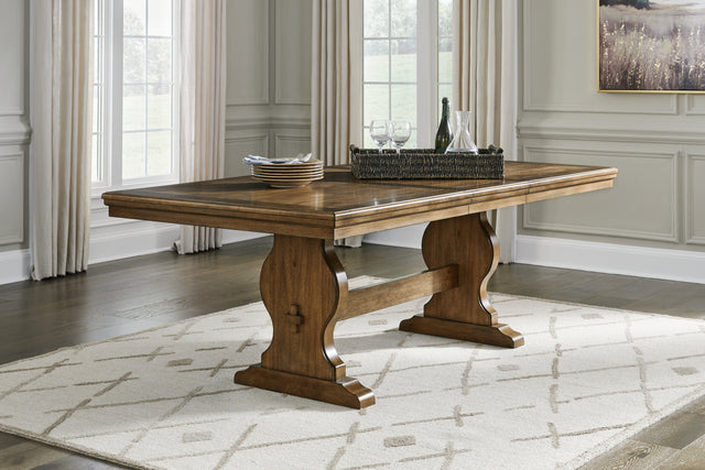 Furniture City Houma - Ashley Furniture - Sturlayne Dining Extension Table - RECT Dining Room EXT Table / Brown - D787-35