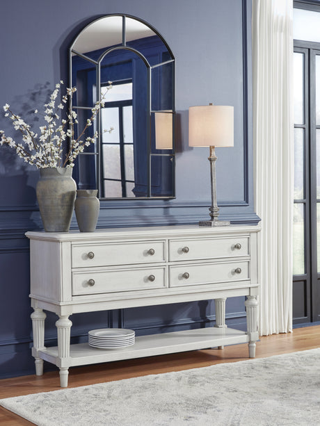 Furniture City Houma - Ashley Furniture - Montelaine Dining Room - Dining Chair (Set of 2) / Antique White - D795-01X2