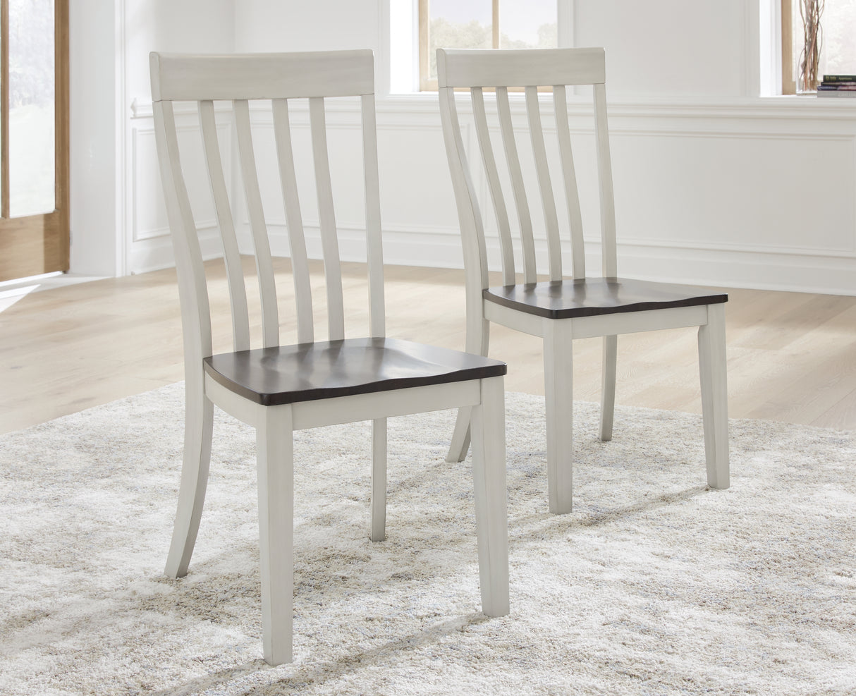 Darborn Dining Table, 4 Chairs and Bench