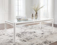 Furniture City Houma - Ashley Furniture - Chalanna Dining Extension Table - RECT Dining Room EXT Table / White - D822-35