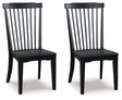 Furniture City Houma - Ashley Furniture - Greddinton Dining Chair (Set of 2) - Dining Chair (Set of 2) / Multi - PCD824-05X2