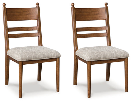 Furniture City Houma - Ashley Furniture - Greddinton Dining Chair (Set of 2) - Dining Chair (Set of 2) / Multi - PCD824-09X2