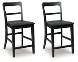 Furniture City Houma - Ashley Furniture - Greddinton Counter Height Barstool (Set of 2) - Counter Height Barstool (Set of 2) / Multi - PCD824-124X2