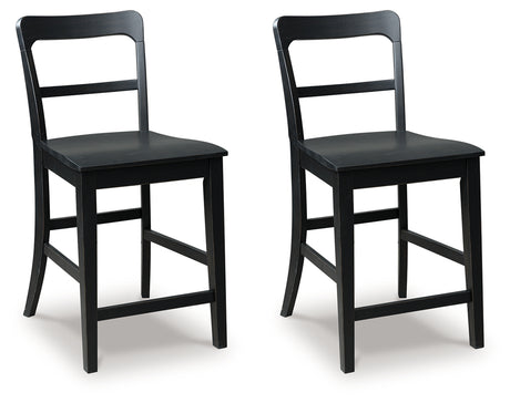 Furniture City Houma - Ashley Furniture - Greddinton Counter Height Barstool (Set of 2) - Counter Height Barstool (Set of 2) / Multi - PCD824-124X2