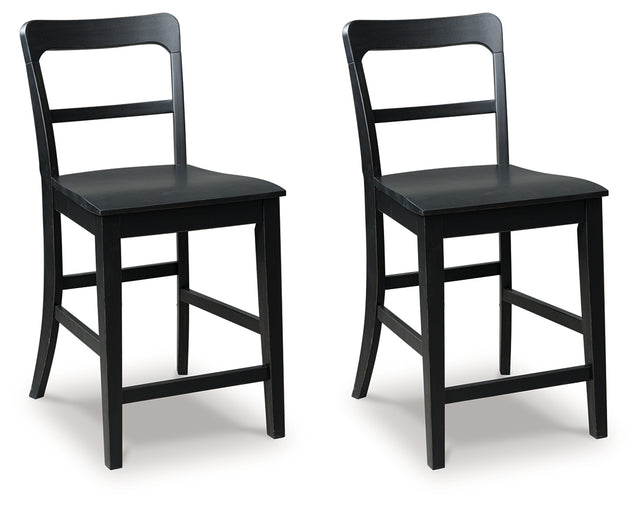 Furniture City Houma - Ashley Furniture - Greddinton Counter Height Barstool (Set of 2) - Counter Height Barstool (Set of 2) / Multi - PCD824-124X2