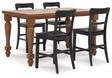 Furniture City Houma - Ashley Furniture - Greddinton Counter Height Dining Table and 4 Barstools - Counter Height Dining Table and 4 Barstools - PCD824D8