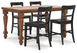 Furniture City Houma - Ashley Furniture - Greddinton Counter Height Dining Table and 4 Barstools - Counter Height Dining Table and 4 Barstools - PCD824D8