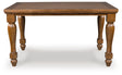 Furniture City Houma - Ashley Furniture - Greddinton Counter Height Dining Table - RECT Dining Room Counter Table / Brown - PCD824-13