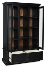 Furniture City Houma - Ashley Furniture - Greddinton Curio - Curio / Black/Brown - PCD824-186