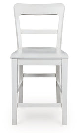 Greddinton Counter Height Dining Table and 6 Barstools